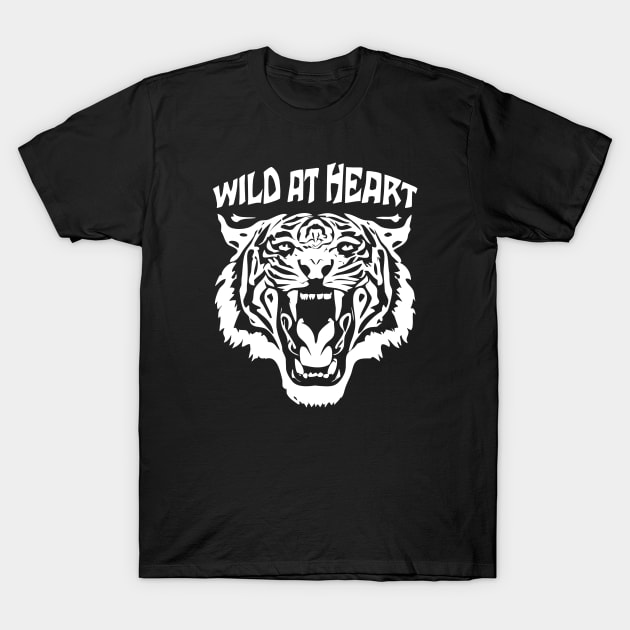 Roaring Tiger | Wild At Heart T-Shirt by TMBTM